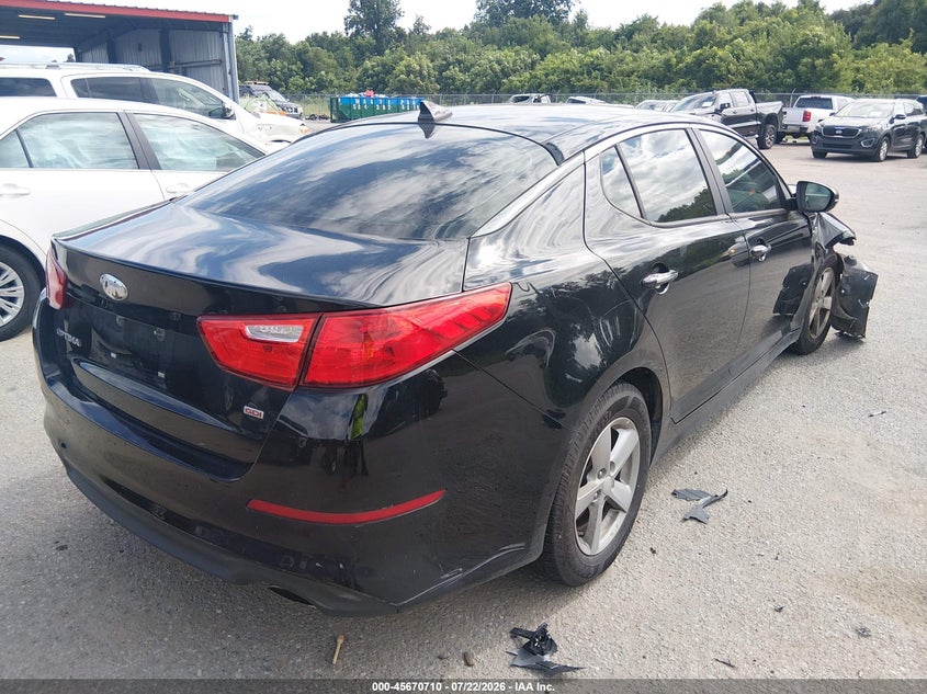 Vin: 5xxgm4a74eg278430, lot: 46169311, kia optima lx 20144