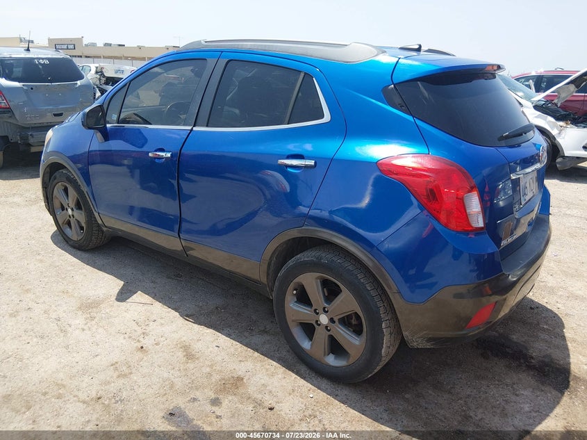 Vin: kl4cjbsb0db126318, lot: 46169334, buick encore convenience 20133