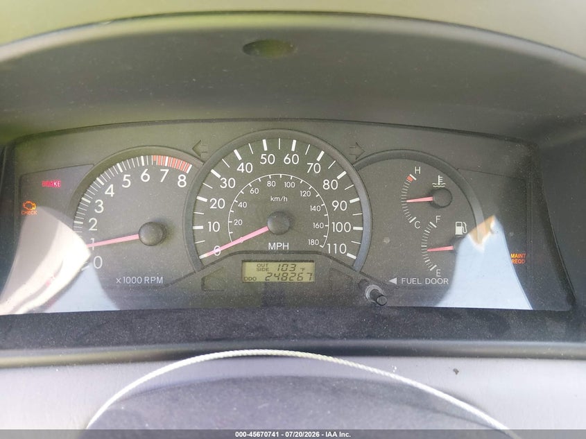 2007 Toyota Corolla Ce VIN: 1NXBR32E27Z831295 Lot: 45670741