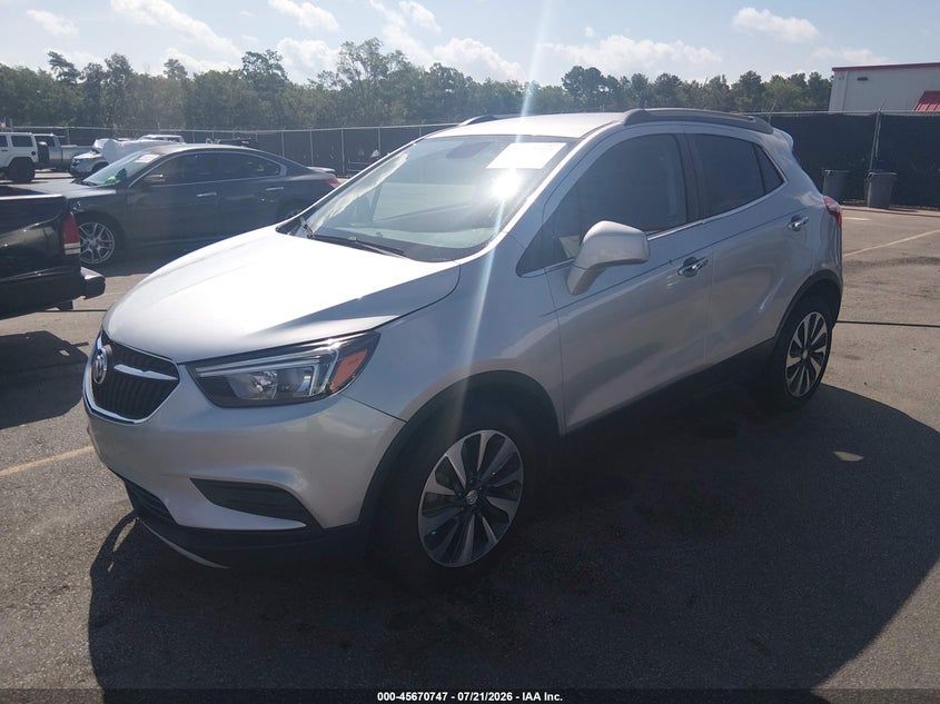 Vin: kl4cjasbxmb341120, lot: 46169346, buick encore fwd preferred 20212
