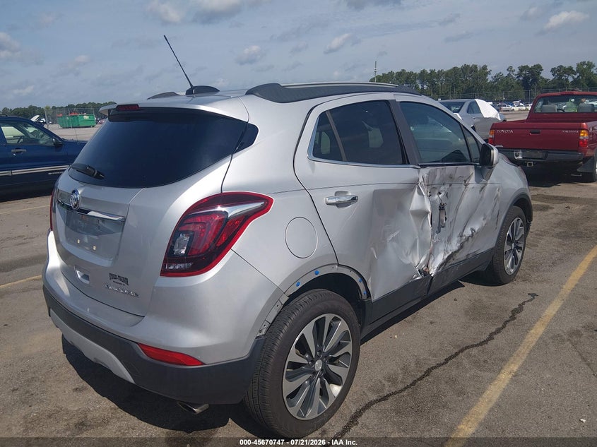 Vin: kl4cjasbxmb341120, lot: 46169346, buick encore fwd preferred 20214