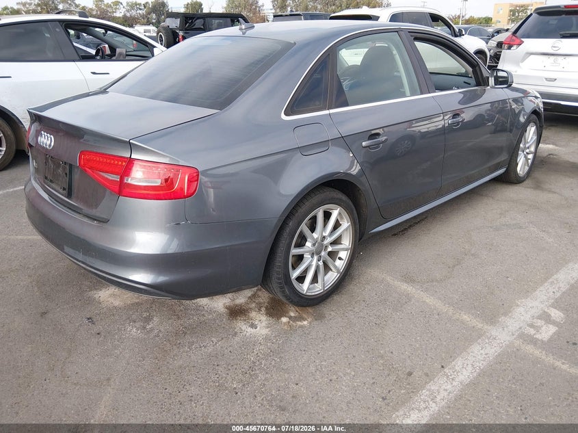 Vin: wauafafl0fn010997, lot: 46169364, audi a4 2.0t premium 20154