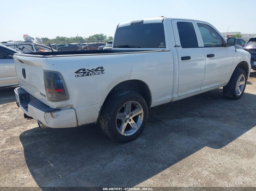 Vin: 1c6rd7ft3cs260690, lot: 46169381, ram 1500 express 20124
