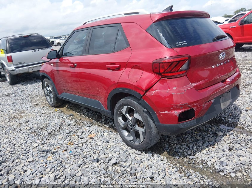 2021 HYUNDAI VENUE auction photo 3