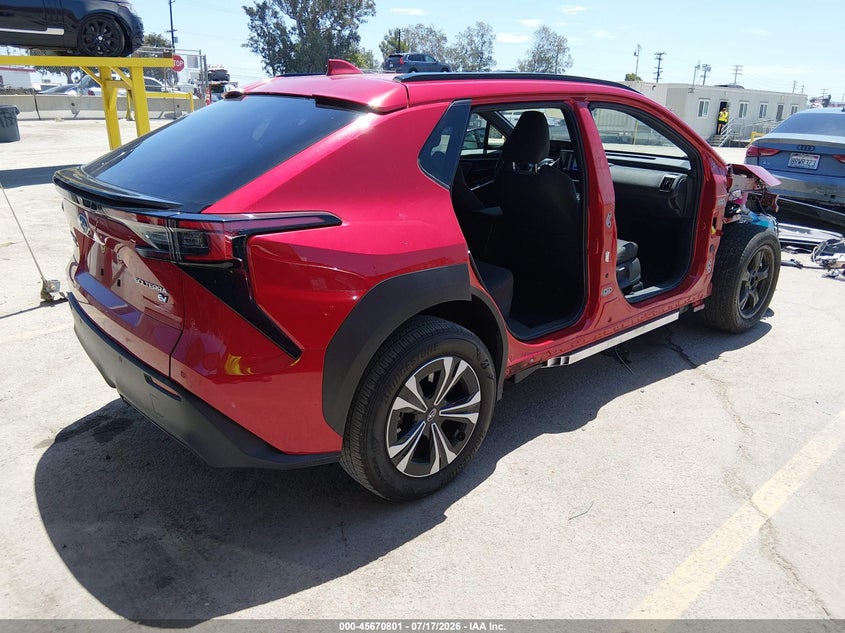 Vin: jtmababa8ra069276, lot: 46169401, subaru solterra premium 20244