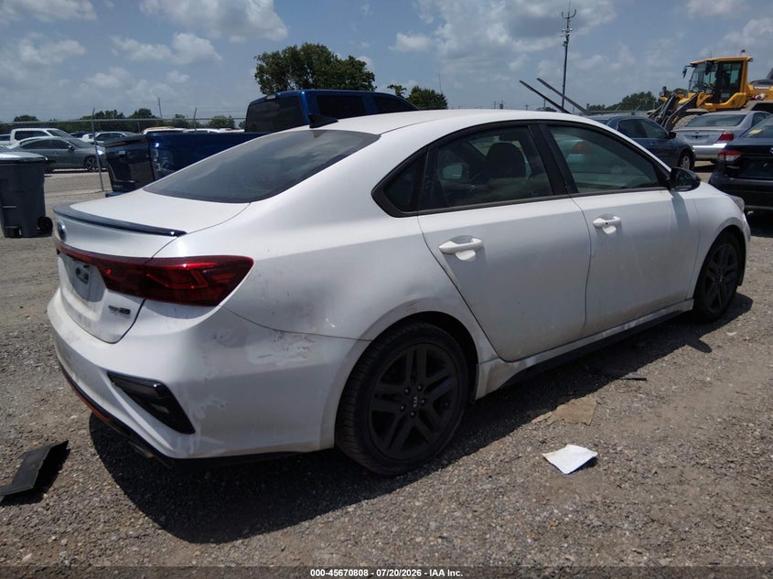 Vin: 3kpf34ad4me384226, lot: 46169408, kia forte gt-line 20214