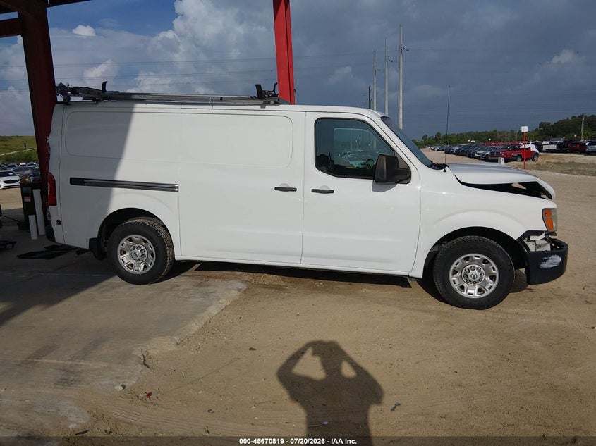 2020 Nissan Nv Cargo Nv2500 Hd Sv Standard Roof V6 VIN: 1N6BF0KY5LN810805 Lot: 45670819