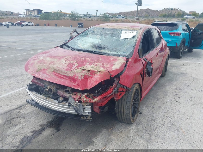 Vin: jtnabaaexsa019629, lot: 46169431, toyota gr corolla core 20252
