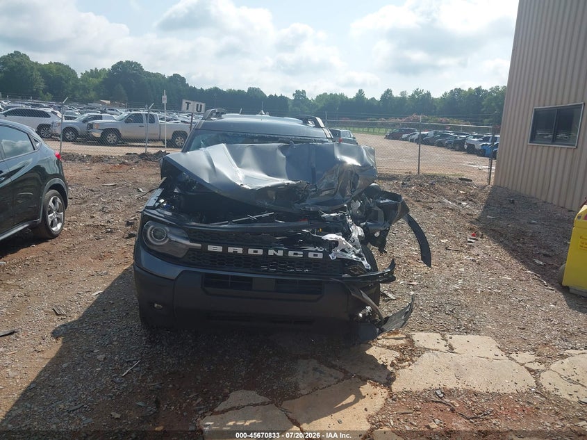 2025 Ford Bronco Sport Outer Banks VIN: 3FMCR9CNXSRE26274 Lot: 45670833