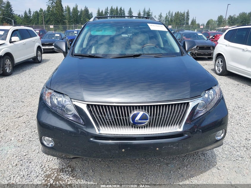 2010 Lexus Rx 450H VIN: JTJBC1BA4A2011632 Lot: 45670836