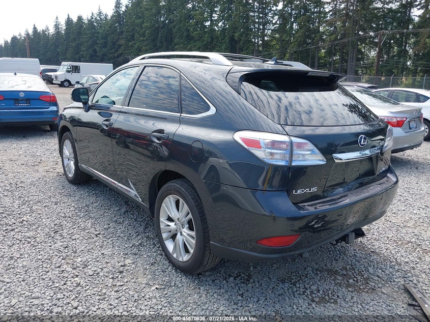2010 Lexus Rx 450H VIN: JTJBC1BA4A2011632 Lot: 45670836
