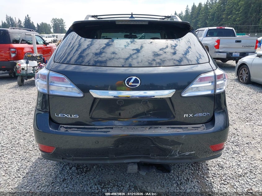 2010 Lexus Rx 450H VIN: JTJBC1BA4A2011632 Lot: 45670836