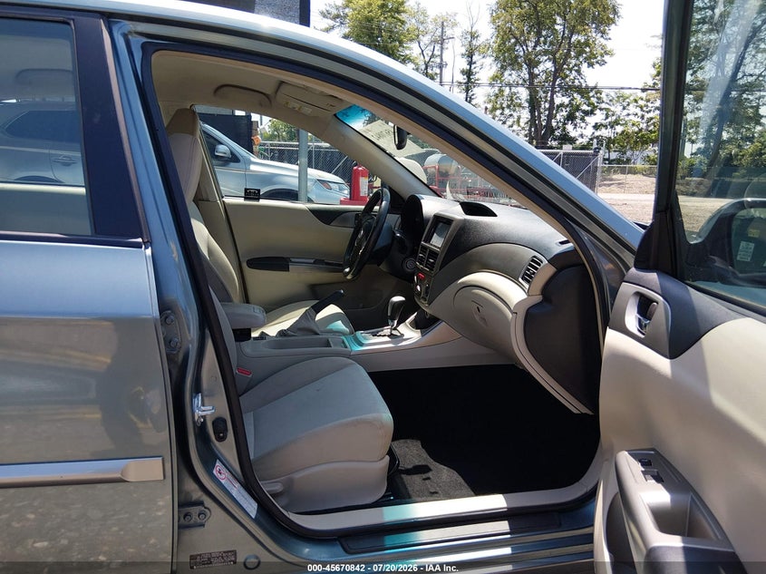 2009 SUBARU IMPREZA OUTBACK SPORT auction photo 5