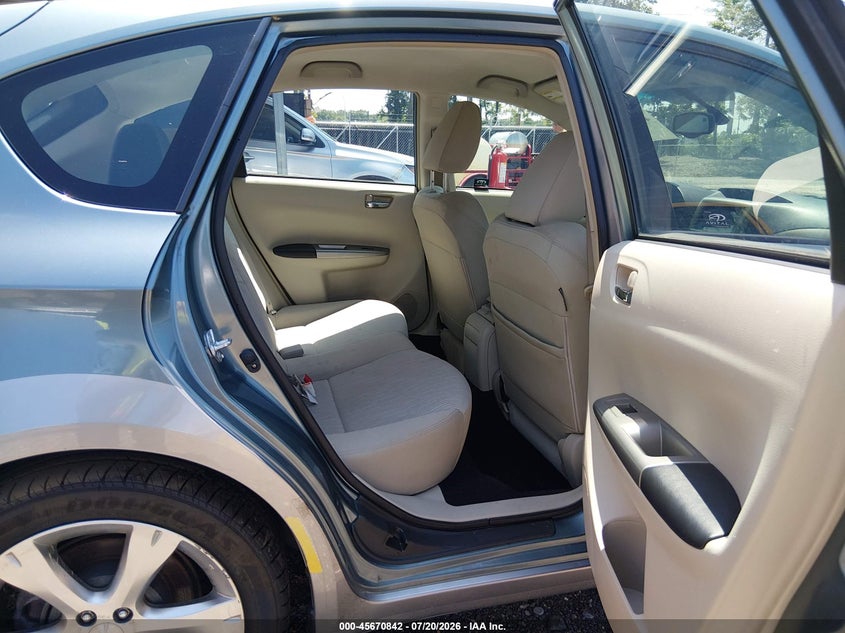 2009 SUBARU IMPREZA OUTBACK SPORT auction photo 8