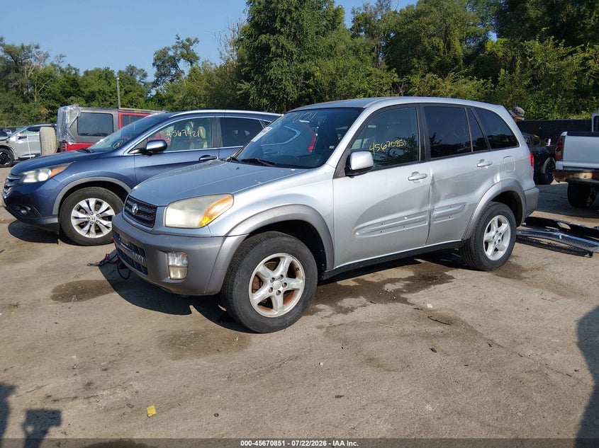 2001 Toyota RAV 4, Left Side, IAAI, VIN JTEHH20VX10078690 — photo 2