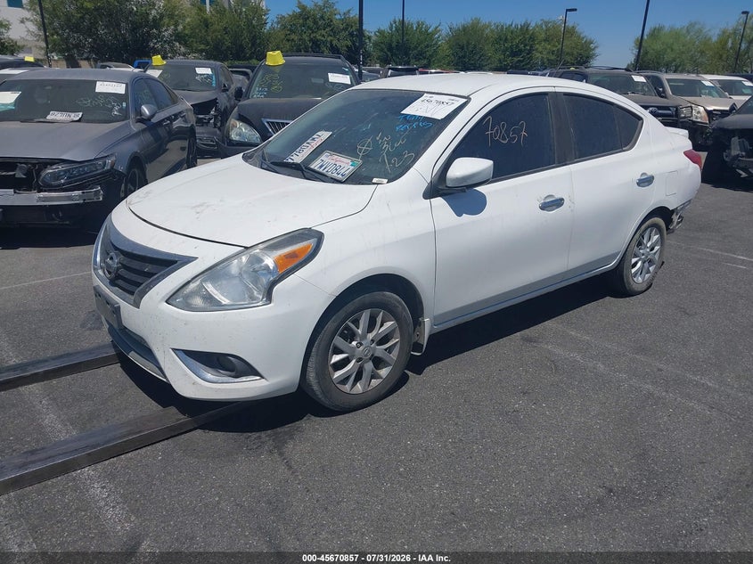 Vin: 3n1cn7apxhl828397, lot: 46169457, nissan versa 1.6 sv 20172