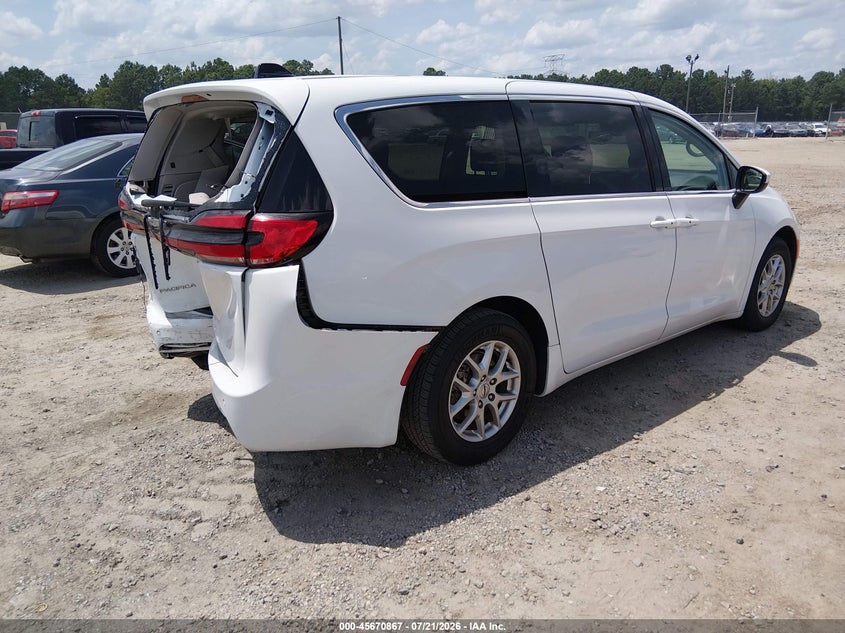 Vin: 2c4rc1bg9pr587216, lot: 46169467, chrysler pacifica touring l 20234