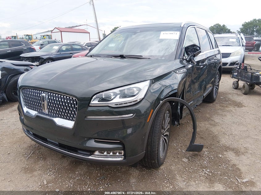 Vin: 5lm5j7xc1pgl17453, lot: 46169474, lincoln aviator reserve 20232