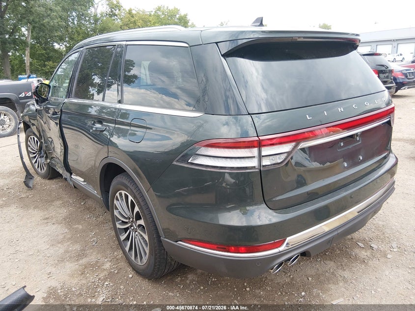 Vin: 5lm5j7xc1pgl17453, lot: 46169474, lincoln aviator reserve 20233
