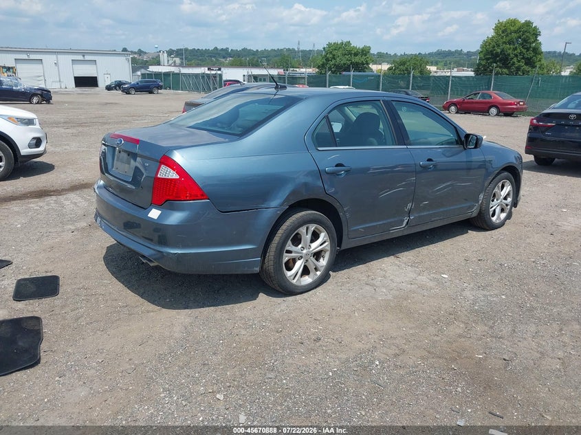 Vin: 3fahp0haxcr117624, lot: 46169488, ford fusion se 20124