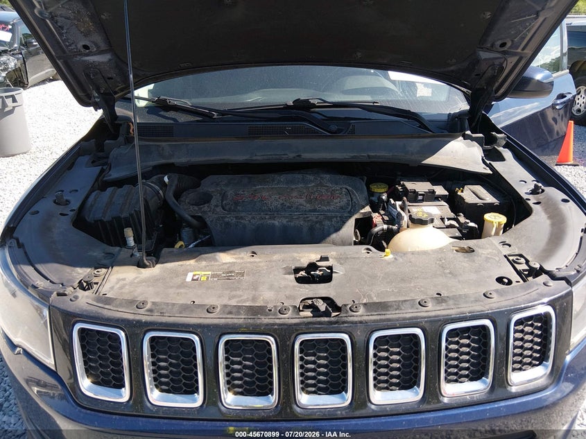 2017 Jeep Compass Latitude VIN: 3C4NJDBB8HT692452 Lot: 45670899