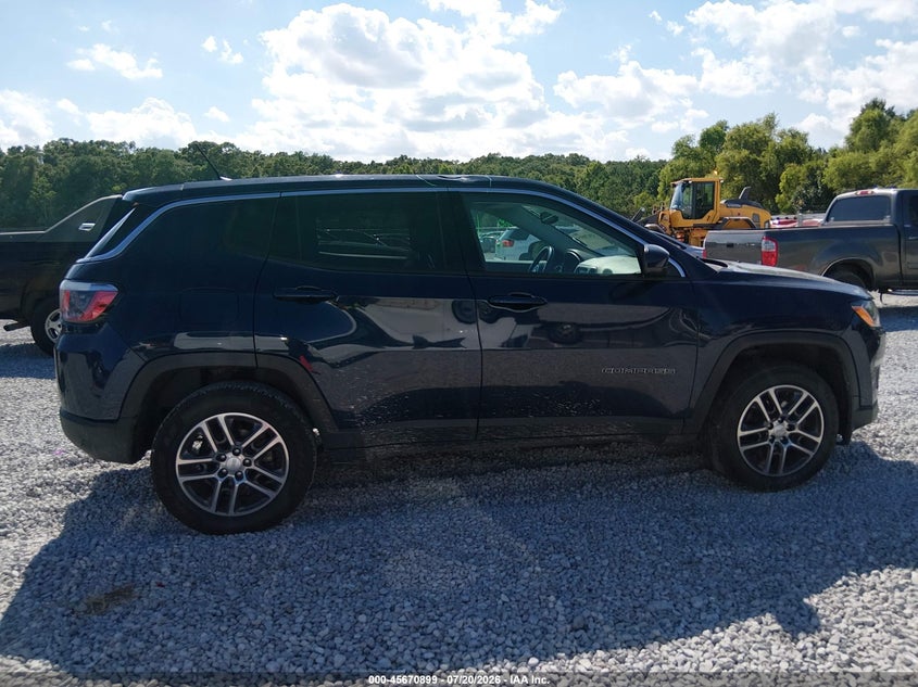 2017 Jeep Compass Latitude VIN: 3C4NJDBB8HT692452 Lot: 45670899