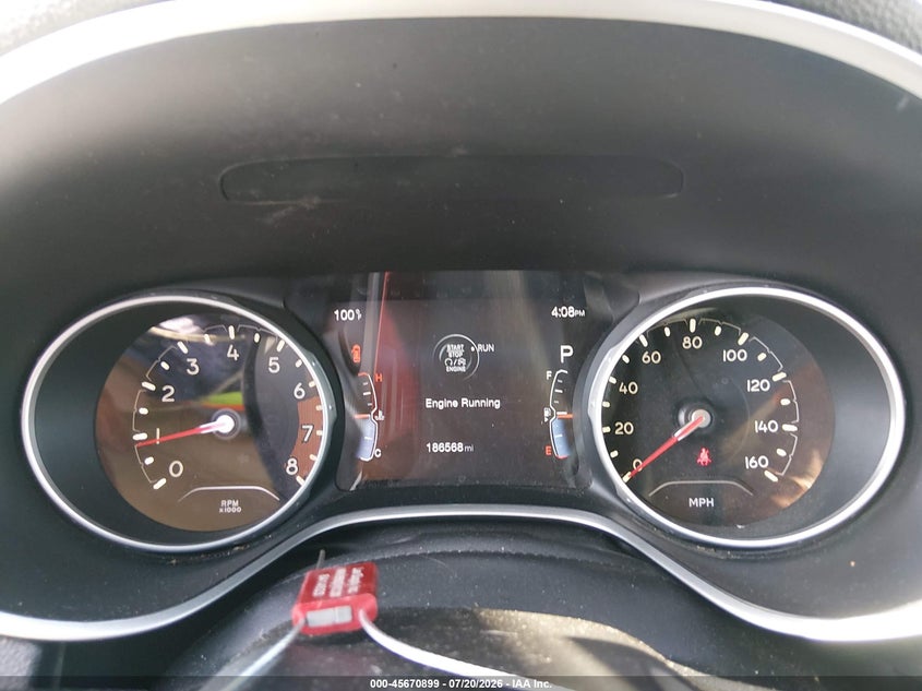 2017 Jeep Compass Latitude VIN: 3C4NJDBB8HT692452 Lot: 45670899