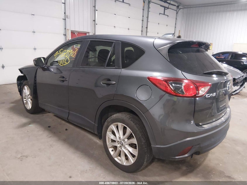 Vin: jm3ke2dy5e0350468, lot: 46169503, mazda cx-5 grand touring 20143