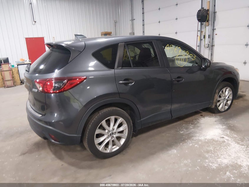 Vin: jm3ke2dy5e0350468, lot: 46169503, mazda cx-5 grand touring 20144