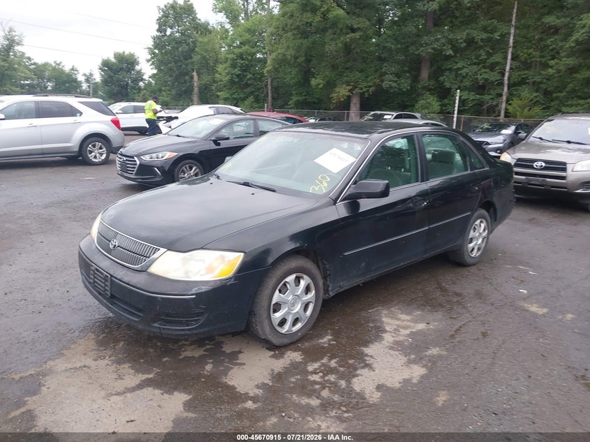 2002 Toyota Avalon, Удар сзади, IAAI, VIN 4T1BF28BX2U224067 — фото 2