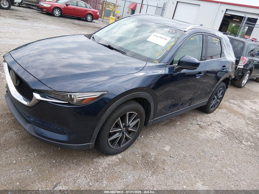 2018 Mazda Cx-5 Grand Touring VIN: JM3KFADM8J1417184 Lot: 45670930