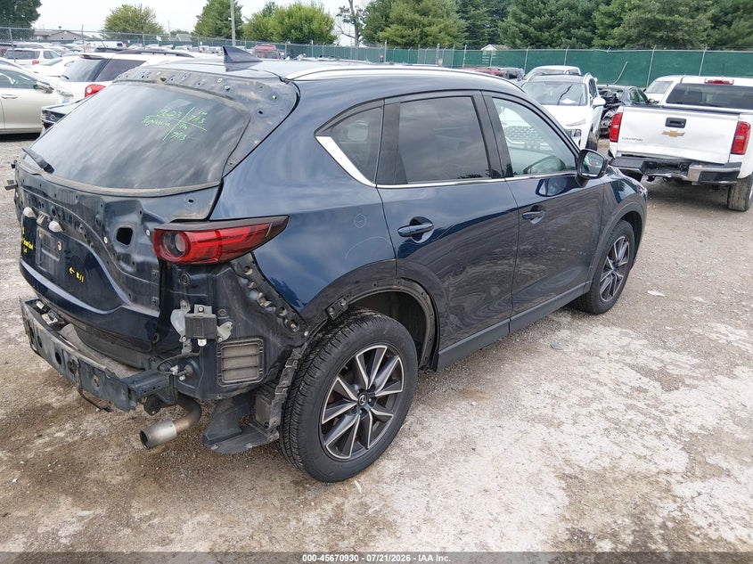 2018 Mazda Cx-5 Grand Touring VIN: JM3KFADM8J1417184 Lot: 45670930