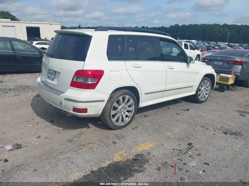 2012 MERCEDES-BENZ GLK 350 auction photo 4