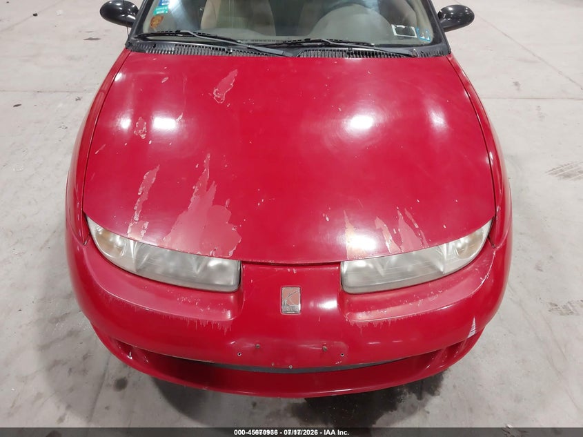 1998 Saturn Sc1 VIN: 1G8ZF1287WZ136770 Lot: 45670936