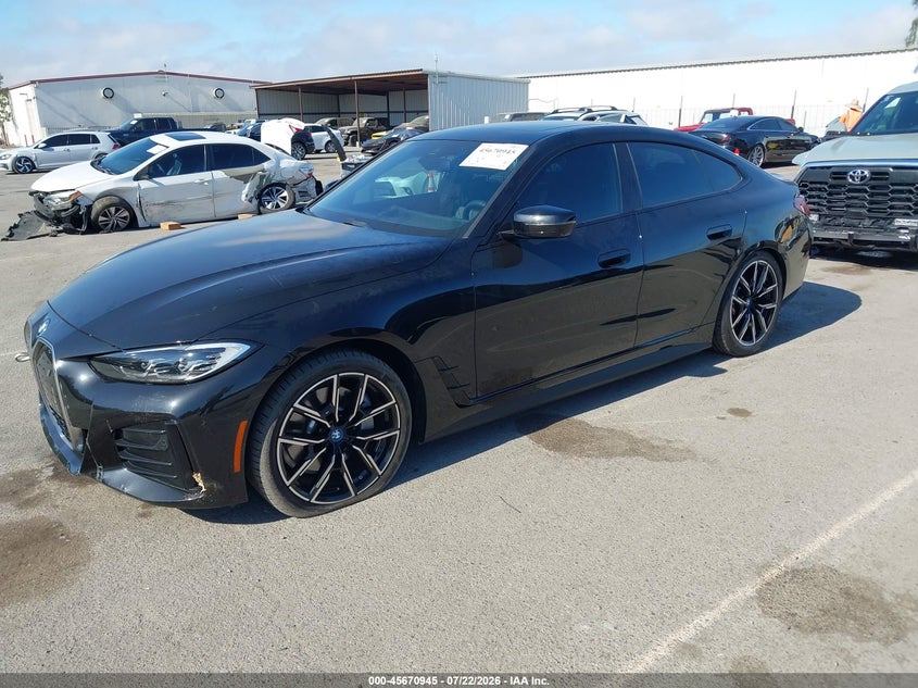 Vin: wby73aw07pfr20474, lot: 46169544, bmw i4 edrive40 20232