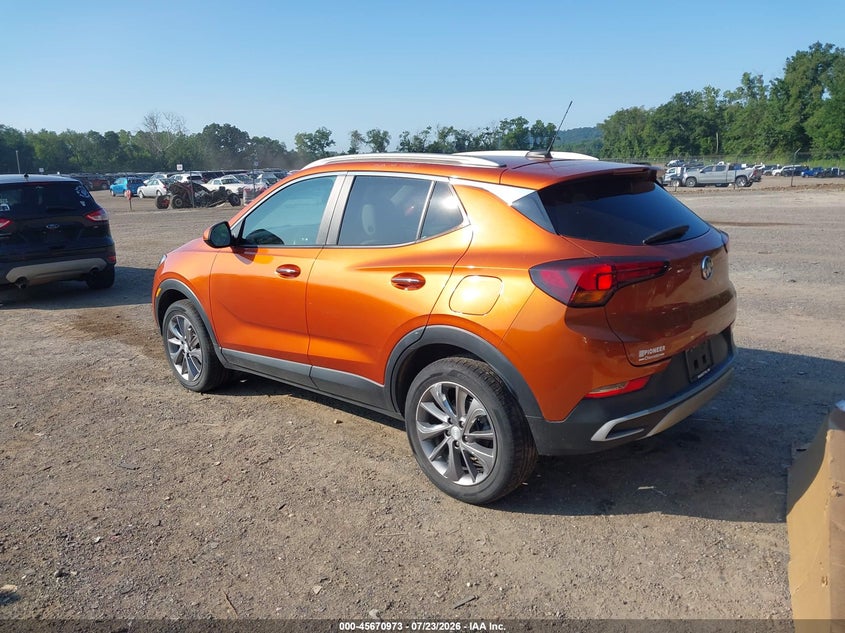Vin: kl4mmesl3nb011588, lot: 46169573, buick encore gx awd select 20223