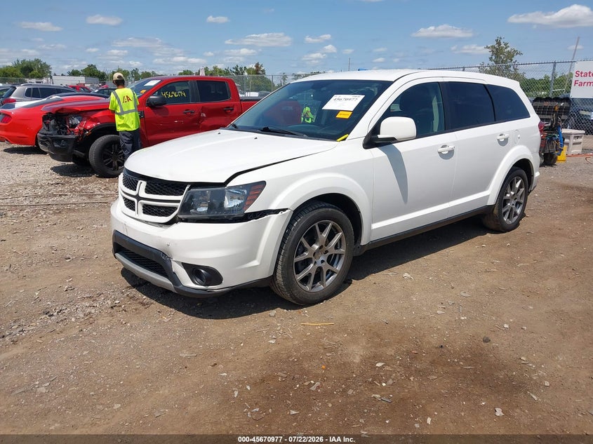 Vin: 3c4pdceg5gt128760, lot: 46169577, dodge journey r/t 20162