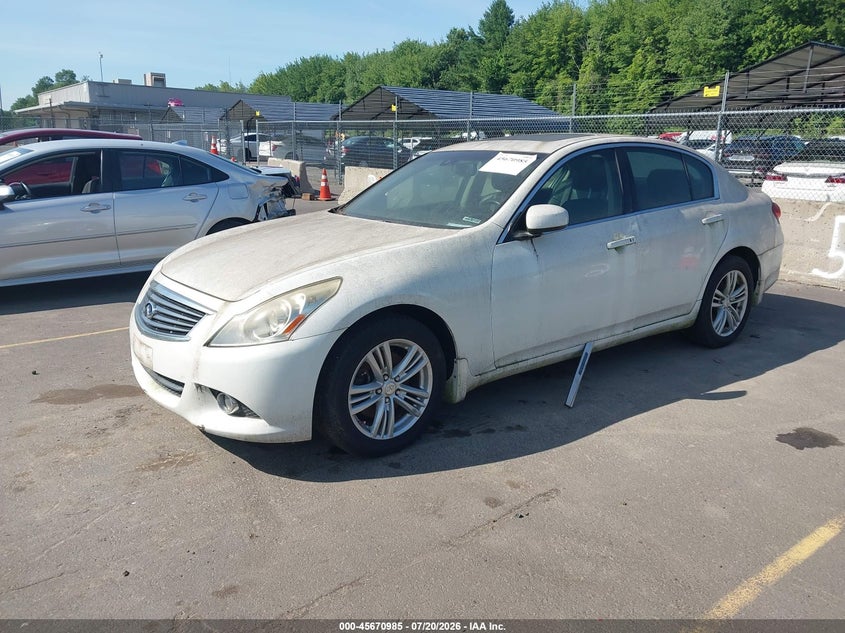 2013 Infiniti G, Звичайний знос, IAAI, VIN JN1CV6AR5DM759937 — фото 2