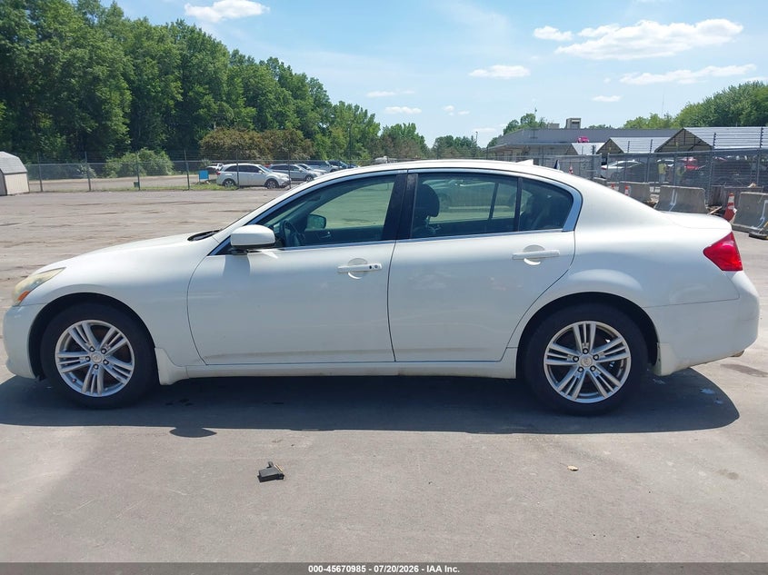 2013 Infiniti G37X VIN: JN1CV6AR5DM759937 Lot: 45670985