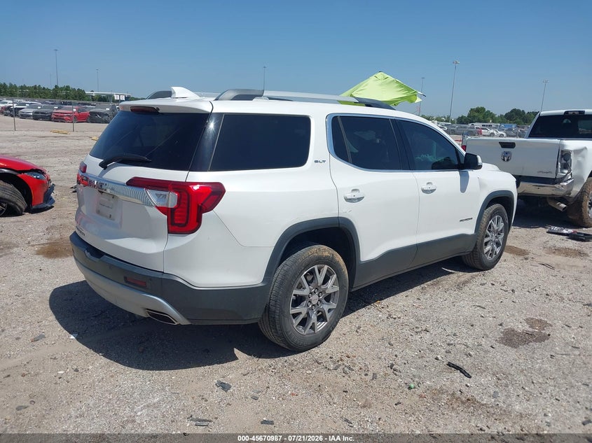 Vin: 1gkknmls8mz203335, lot: 46169587, gmc acadia fwd slt 20214