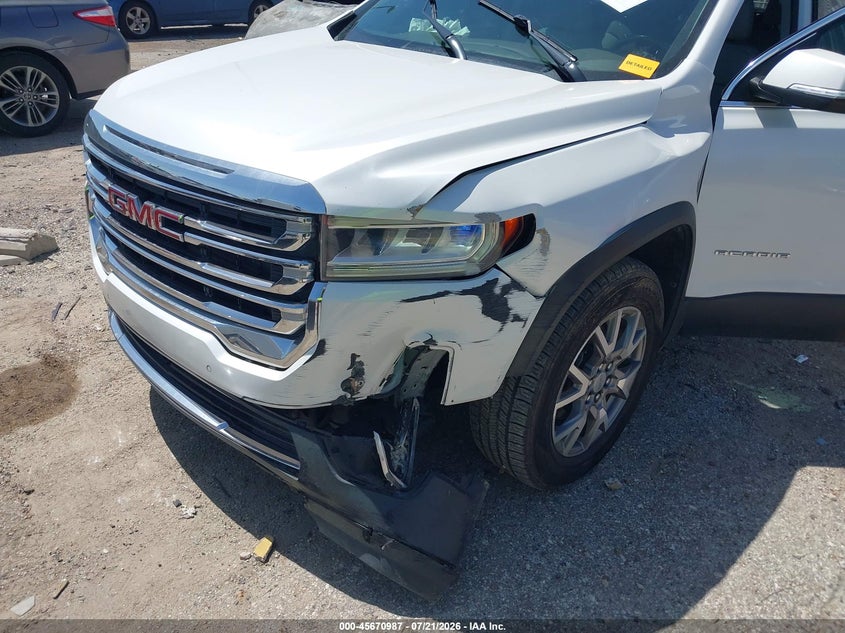 2021 GMC Acadia Fwd Slt VIN: 1GKKNMLS8MZ203335 Lot: 45670987