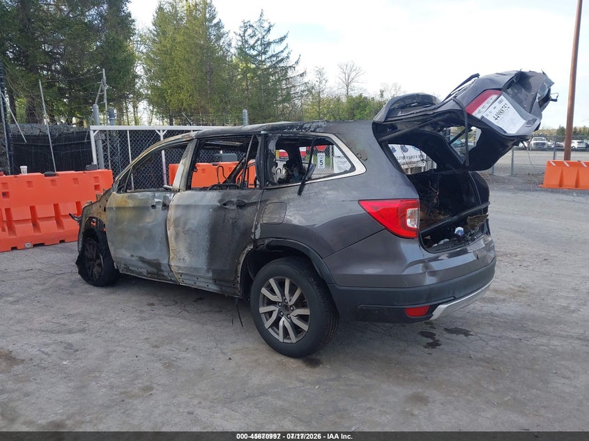 2019 HONDA PILOT auction photo 3