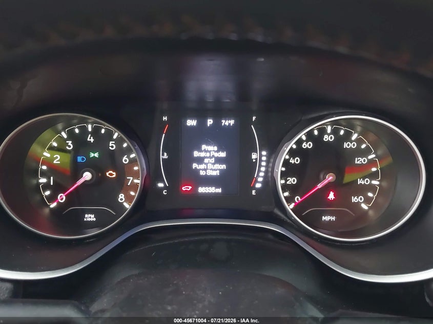 2018 Jeep Compass Latitude 4X4 VIN: 3C4NJDBB4JT150335 Lot: 45671004