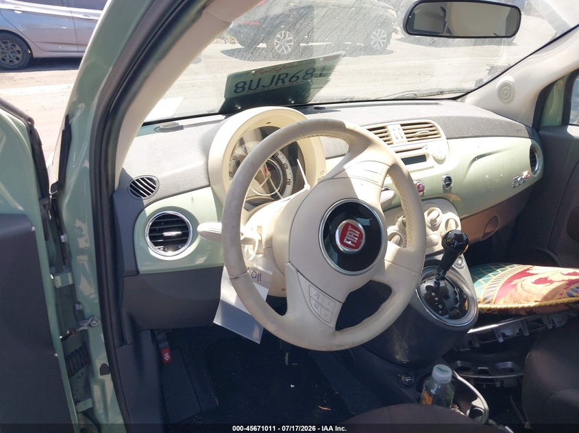 2013 Fiat 500C Pop VIN: 3C3CFFDR5DT748604 Lot: 45671011