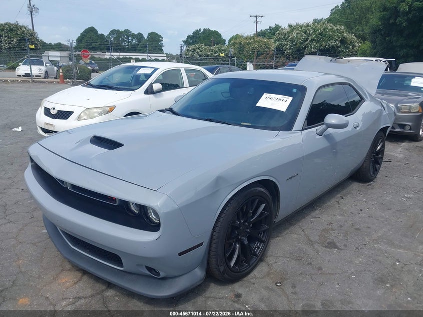 2021 Dodge Challenger, Удар сзади, IAAI, VIN 2C3CDZBT3MH590603 — фото 2