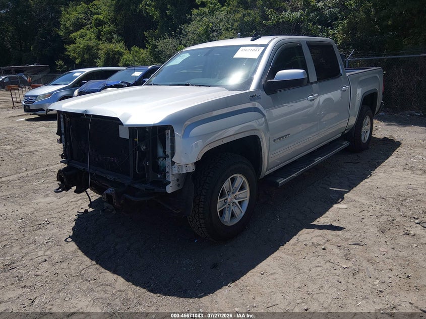 Vin: 3gtu2mec2jg217892, lot: 46169643, gmc sierra 1500 sle 20182