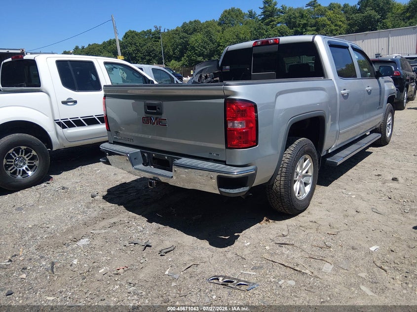 Vin: 3gtu2mec2jg217892, lot: 46169643, gmc sierra 1500 sle 20184