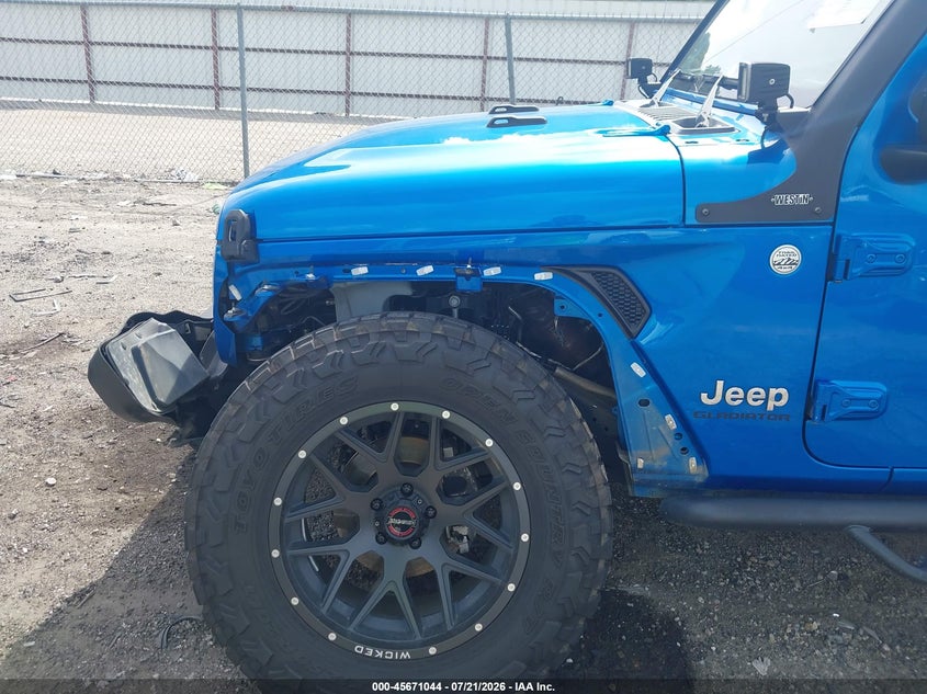 2021 JEEP GLADIATOR auction photo 6