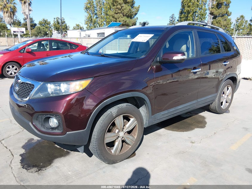 Vin: 5xyku4a2xdg342995, lot: 46169645, kia sorento ex v6 20132