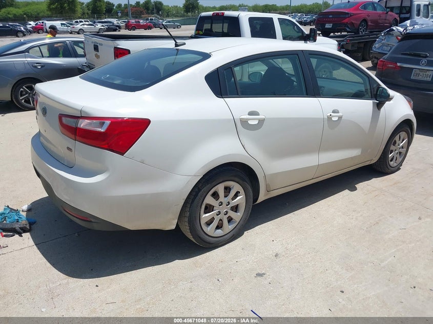2012 KIA RIO auction photo 4